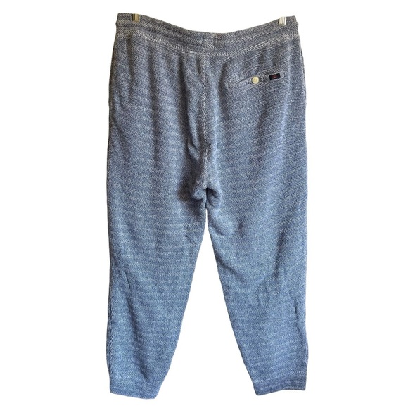 Faherty Men's Blue Organic Cotton Blend Jogger Whitewater Sweatpant - Picture 4 of 10